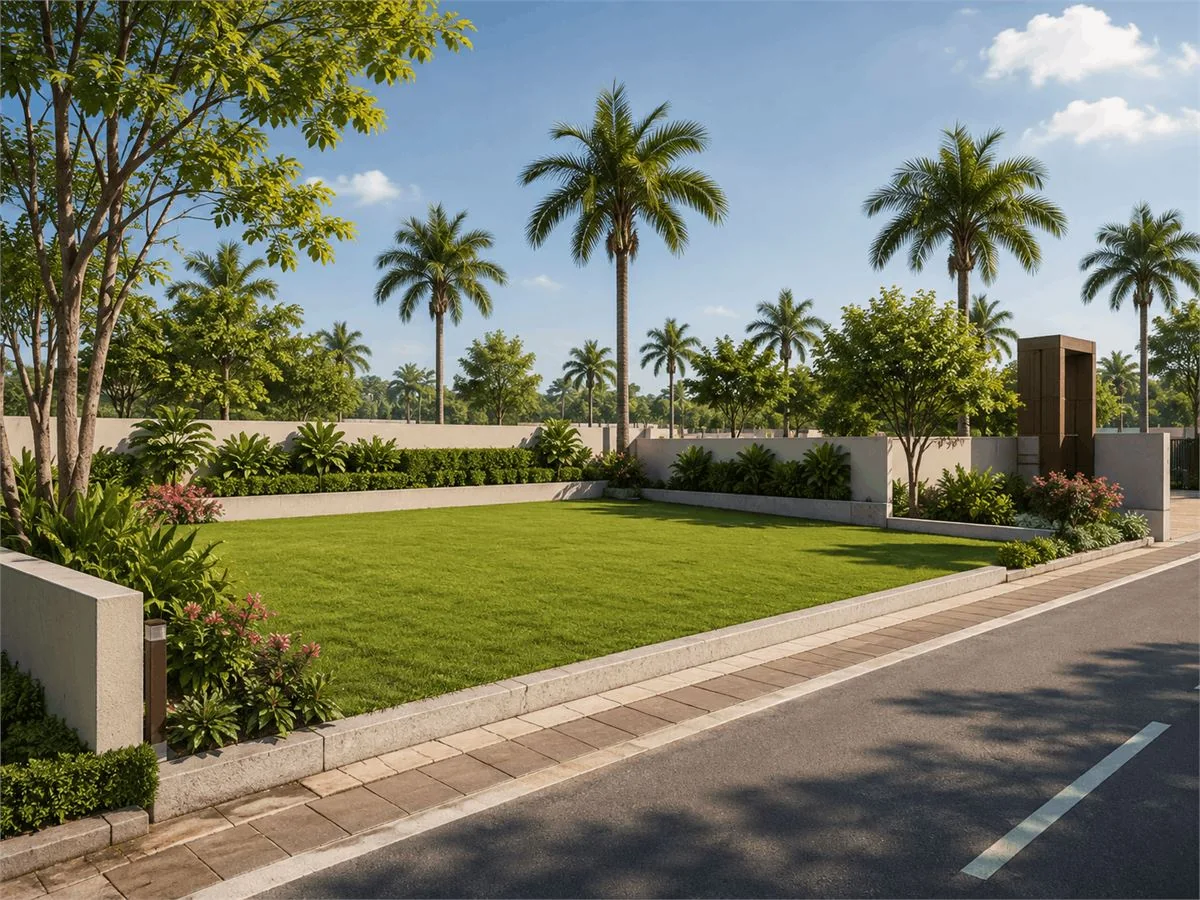 Landscaped residential plot option in Sohna for buyers comparing affordable plotted communities